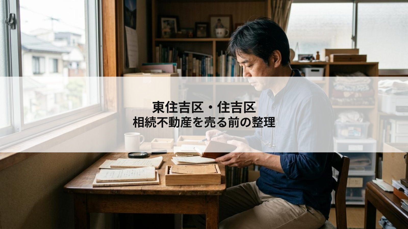 東住吉区・住吉区で相続不動産を売る前の整理方法とは？